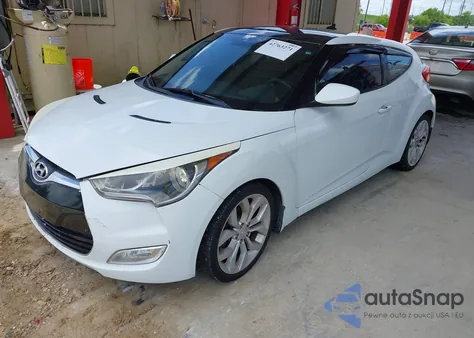 2013 Hyundai Veloster Base W/Gray из США, поврежденный, VIN KMHTC6AD4DU099795